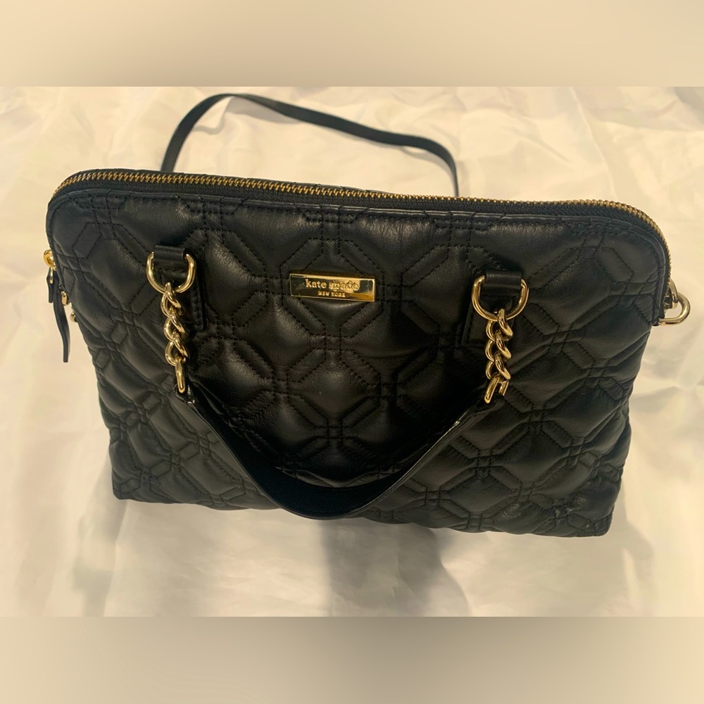 Quilted leather authentic Kate Spade bag. NWOT!